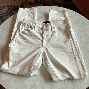 J. Crew white jeans